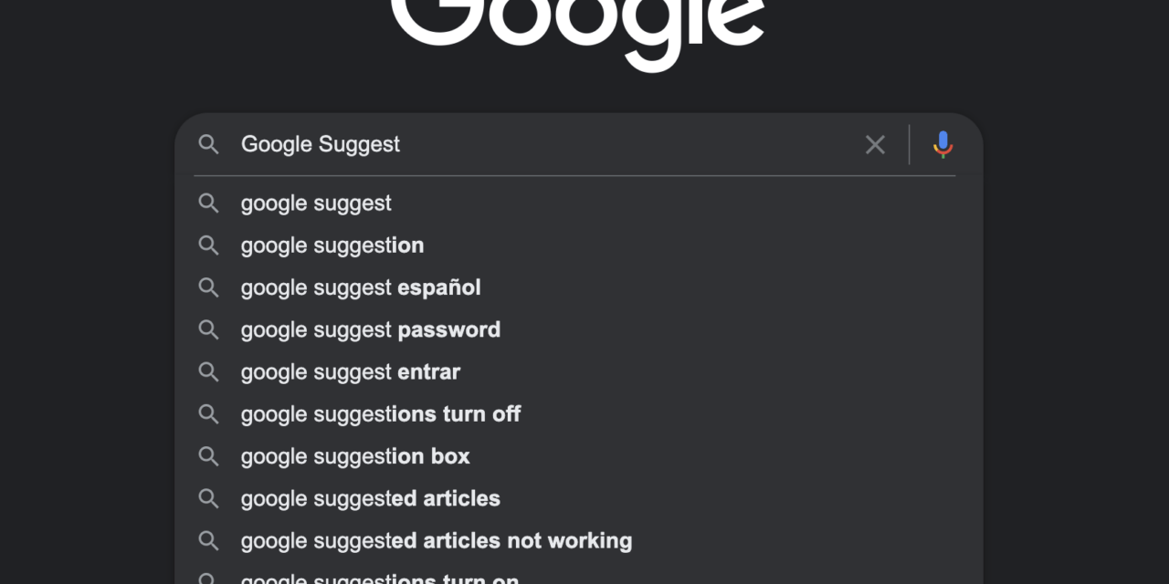 ¿Qué es Google Suggest?