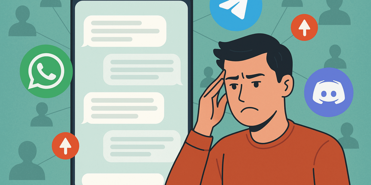 ¿Cómo actuar si un chat de WhatsApp, Telegram o Discord se hace viral y afecta tu reputación?