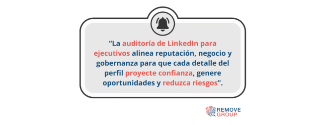 auditoría de LinkedIn para ejecutivos