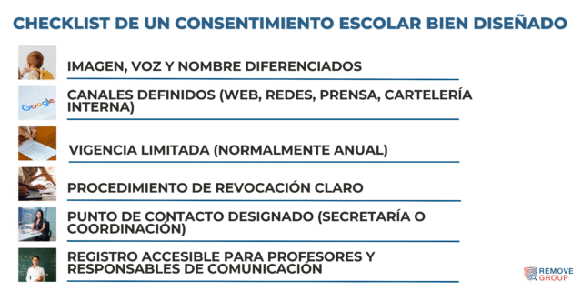 Huella digital de menores: guía práctica para familias y colegios (protección y retirada de contenidos 